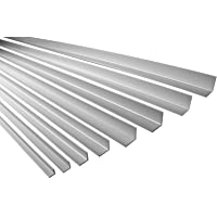 Effector - Perfil angular de 2 metros | aluminio | anodizado | para esquinas | B10-B17